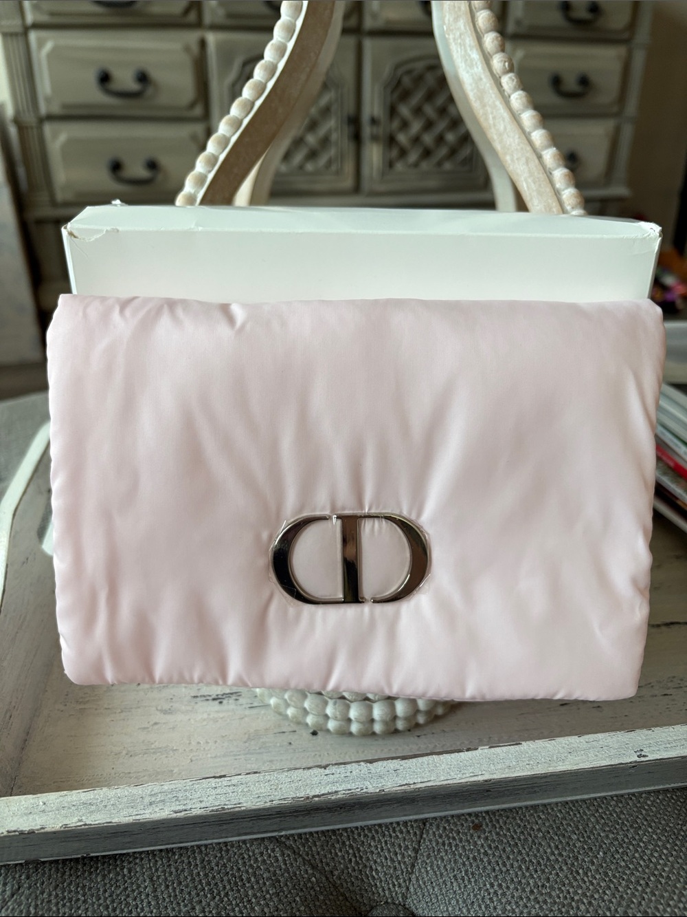 DIOR Pale Pink Clutch